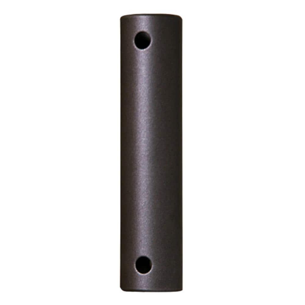 18" Matte Greige Steel Ceiling Fan Downrod