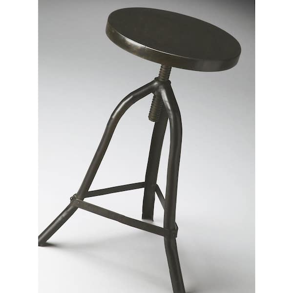 Fullerton Round Revolving Stool 26.0 in. H x 15.0 in. W x 14.5 in. D