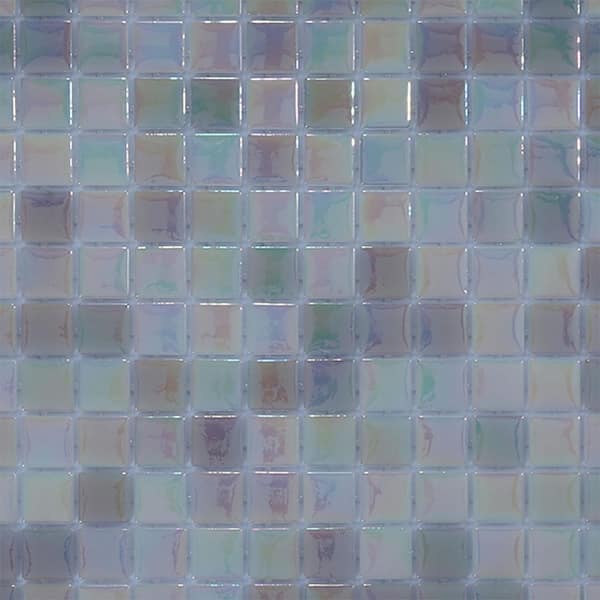 6 in. x 6 in. Endless Grey Glossy Glass Chips Wall and Floor Tile 0.25 sq. ft. Sample
