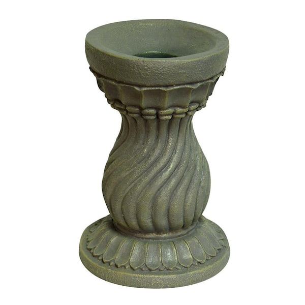 Serpentine Globe Pedestal