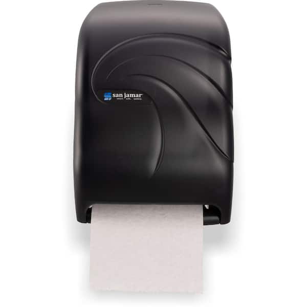 San Jamar Tear-N-Dry Oceans Commercial Plastic Paper Towel Dispenser in Black Pearl