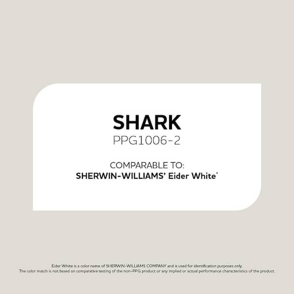 Glidden Essentials 1 gal. PPG1006-2 Shark Semi-Gloss Interior Paint  PPG1006-2E-01SG - The Home Depot