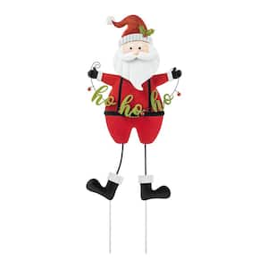 Glitzhome 42 in. H Metal JOY Penguin Yard Stake or Wall Decor (KD, 2  Function) 2010200012 - The Home Depot