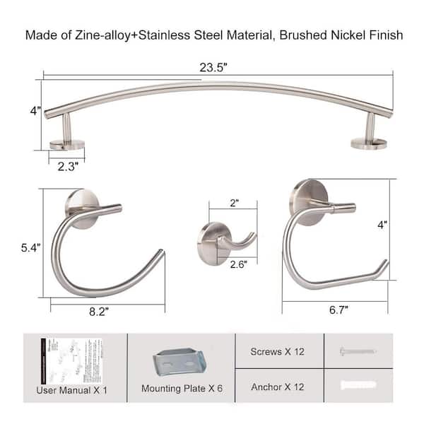 VIREI SOLUTION 1800ml 3個セット Lecoht 22 in. 3-Light Classic Brushed Nickel Vanity Light