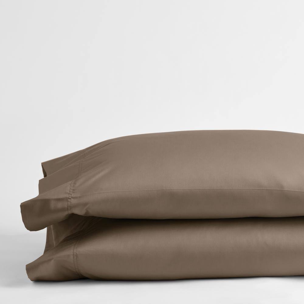 The Company Store Legends Hotel Mocha 450-Thread Count Wrinkle-Free ...