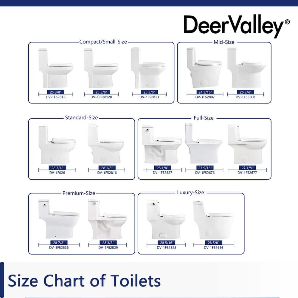 White Ceramic Elongated Dual Flush One-Piece Toilet