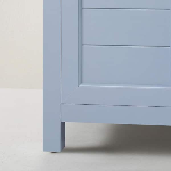 Home Decorators Collection Hanna 36 in. Single Sink Spruce Blue