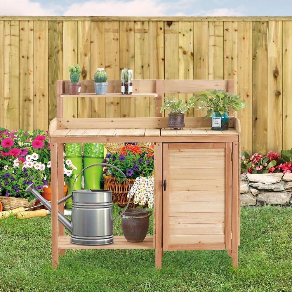 Potting Bench Home Depot