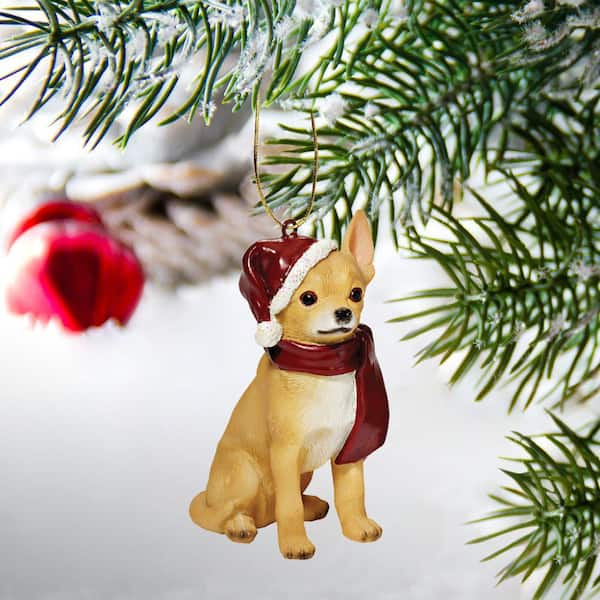 Chihuahua Puppy Dog Christmas Christmas Ornament 