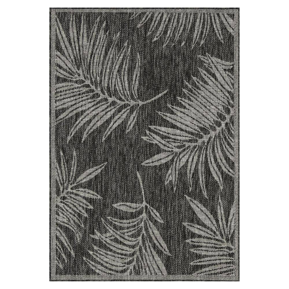 Liana Black and Gray 8 ft. x 10 ft. Indoor/Outdoor Area Rug price history on PriceWatchPro