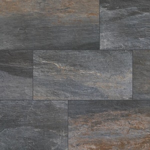 Longitude Slate Grey 12 in. x 24 in. Matte Porcelain Floor and Wall Tile (435.84 sq. ft. / pallet)