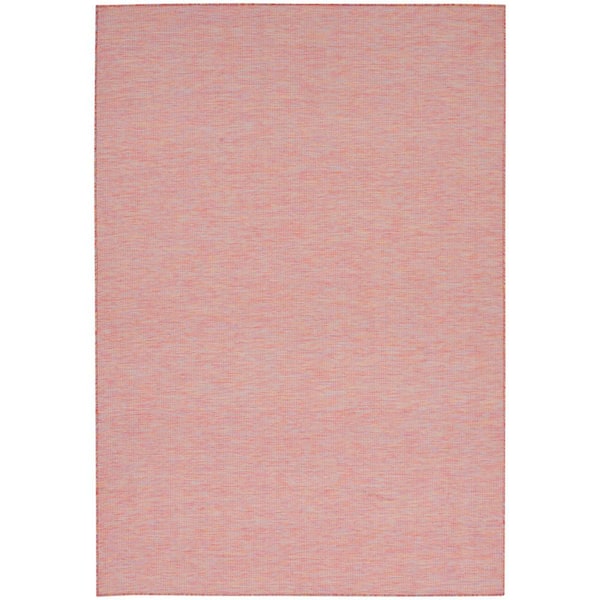 Positano Rainbow 8 ft. x 10 ft. Solid Contemporary Indoor/Outdoor Area Rug