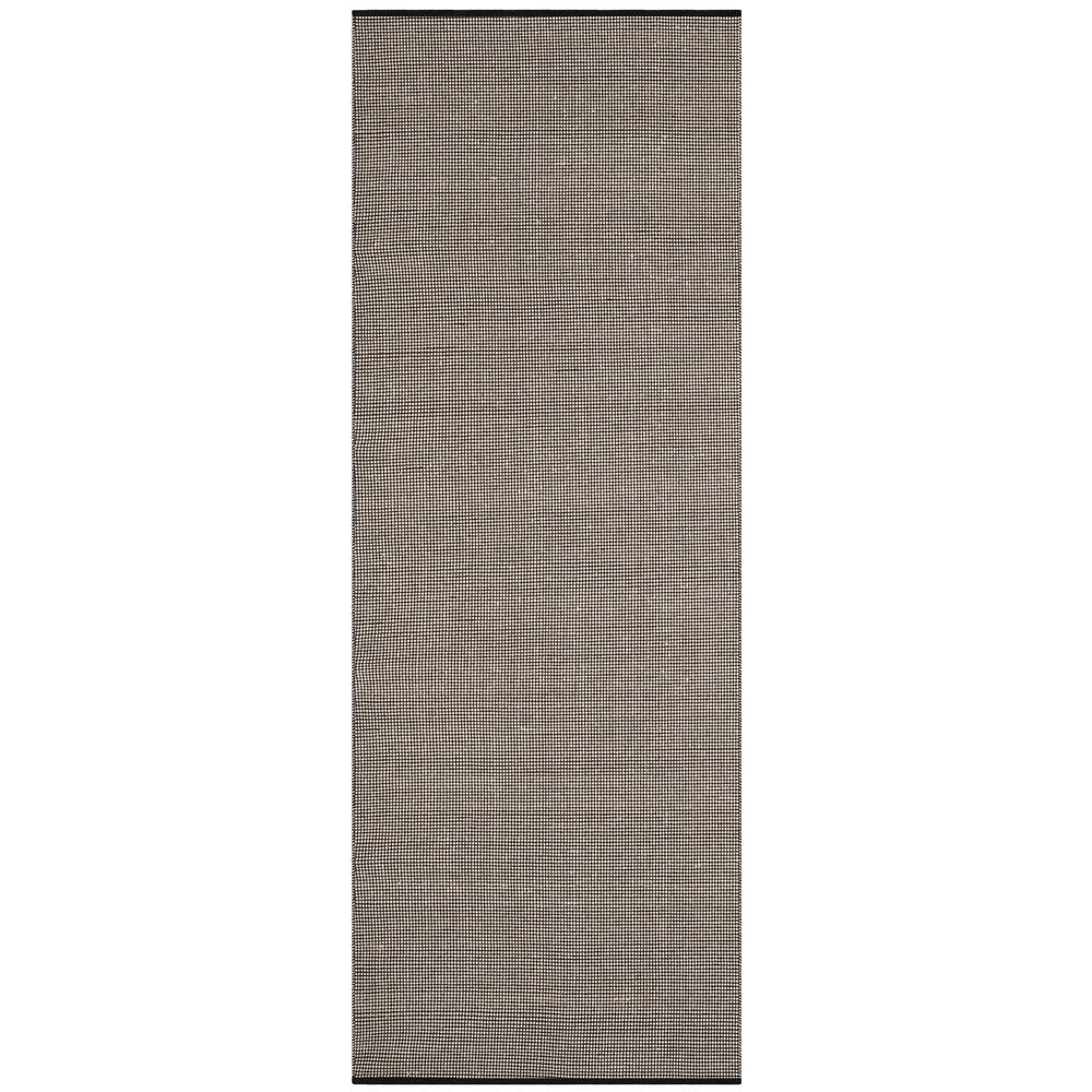 Coastal Charm Gray Wool & Cotton 2'3" x 6' Runner Rug