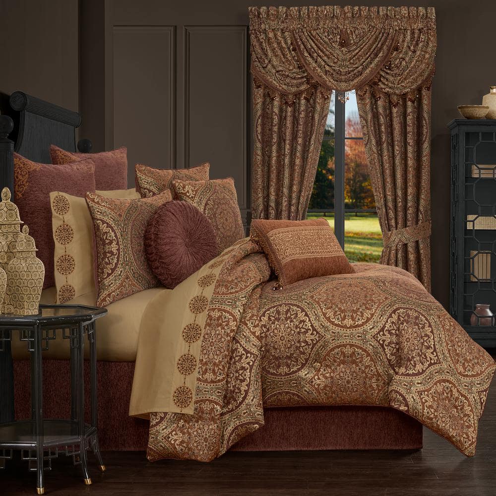 Harvena Harvest Polyester King 4-Piece Comforter Set