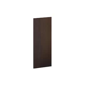 Georgetown 14 in. W x 37.5 in. H Wall Cabinet End Panel in Chestnut