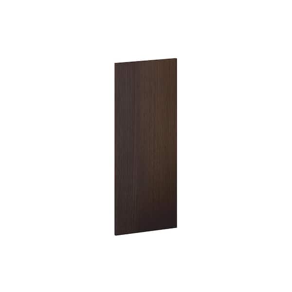 Georgetown 14 in. W x 37.5 in. H Wall Cabinet End Panel in Chestnut