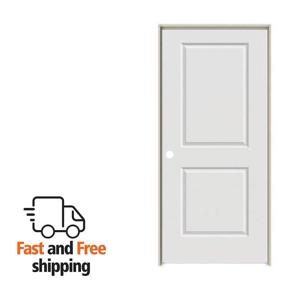 MMI DOOR 32 in. x 80 in. Smooth Carrara Right-Hand Solid Core