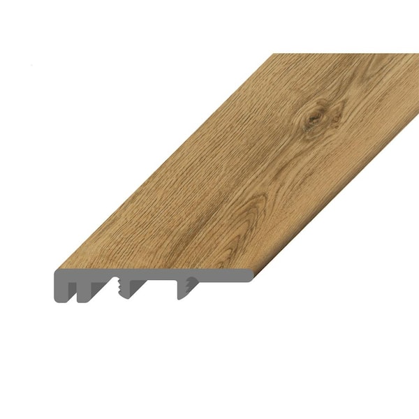 Bruce Hydralock Mountain Bridge .25 in. Thick x 1.5 in. Wide x 94 in. Length Vinyl Threshold Molding