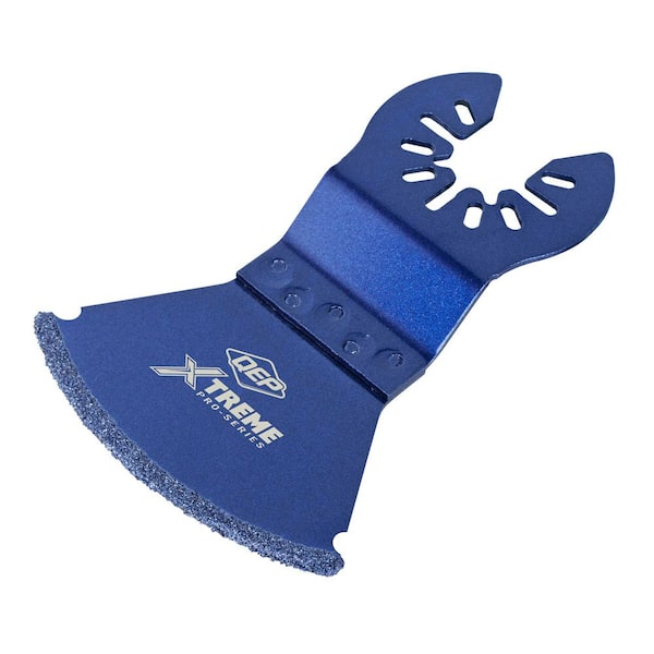 Xtreme 2 in. Diamond Grit Flush Cut Universal Oscillating Tool Blade for Grout Removal