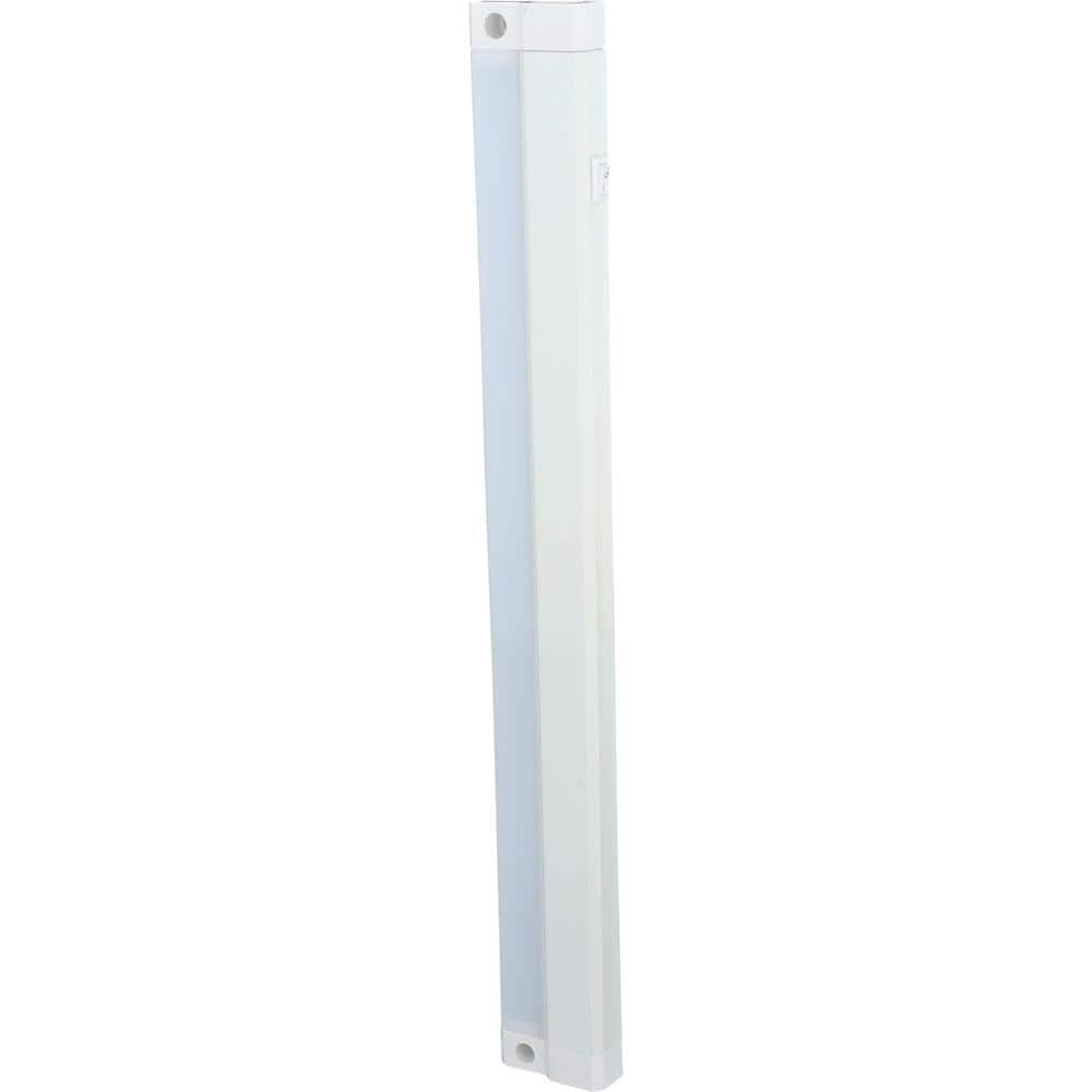 Amertac 15 in. White LED Plug-In Under Cabinet Strip Light