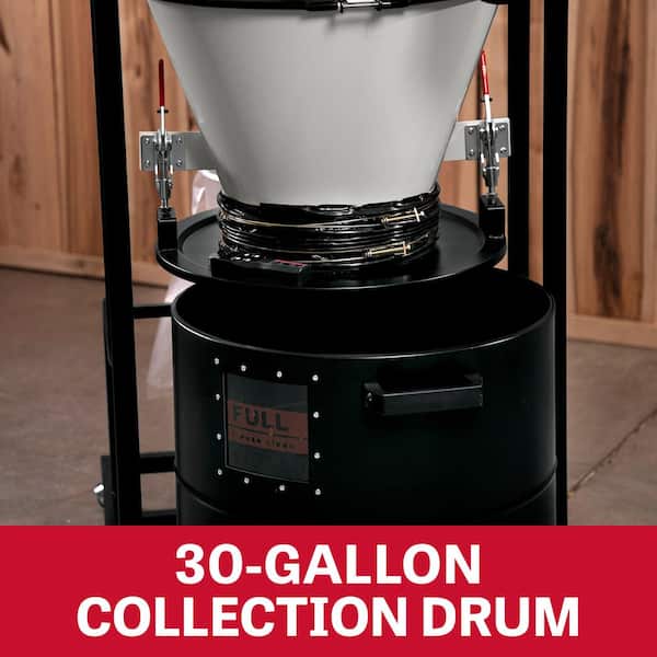 Jet JCDC-2 2HP 230-Volt Cyclone Dust Collector 717520 - The Home Depot