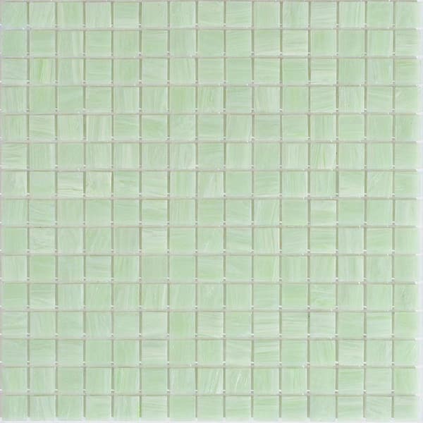 Apollo Tile Celestial Glossy Tea Green 12 in. x 12 in. Glass Mosaic Wall and Floor Tile (20 sq. ft./case) (20-pack)