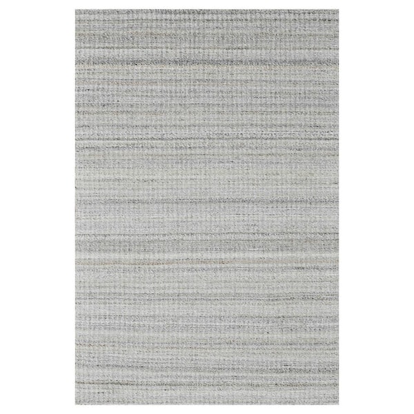 Amer Rugs Atlantic 4x6 Area Rug Dove Yarn Rectangle Medium Pile Heathered Pattern Rugs for Living Room Dining Room Bedroom