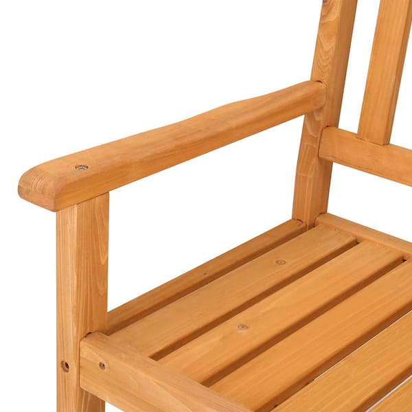 Karl home 46.5 in. Wood Outdoor Bench 159053029695 - The