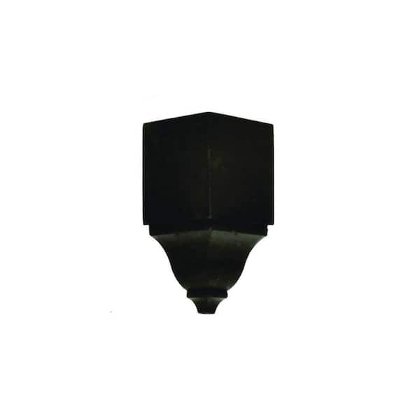 5-3/4 in. D x 2-3/4 in. W x 2-3/4 in. L Poplar Wood-Stained Mocha IS Crown Corner Block