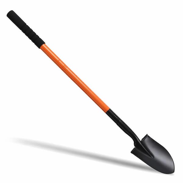 43.3 in. Stainless Steel Handle Steel Blade Shovel Heavy Duty Small Shovel for Digging Gardening Camping