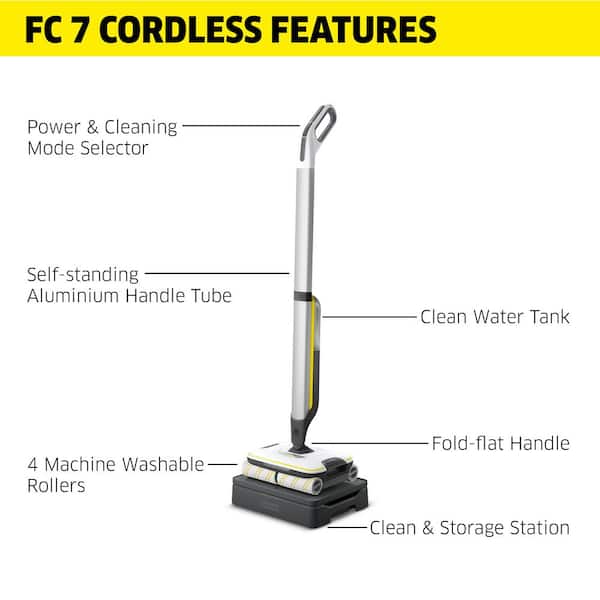 Spazzola A Rullo In Pietra Da 4 Pezzi Per Karcher Fc7 Fc7 Premium Fc5 Fc5 Premiumhappyshop 85667605