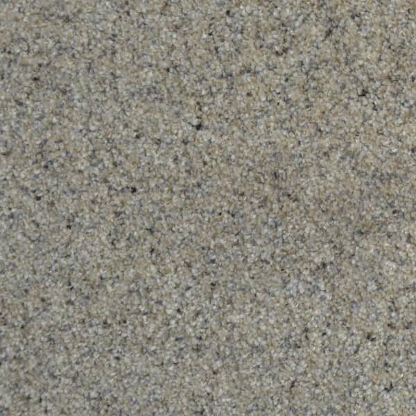 Home Decorators Collection Port Abigail I  - Breakwater - Beige 45 oz. SD Polyester Texture Installed Carpet