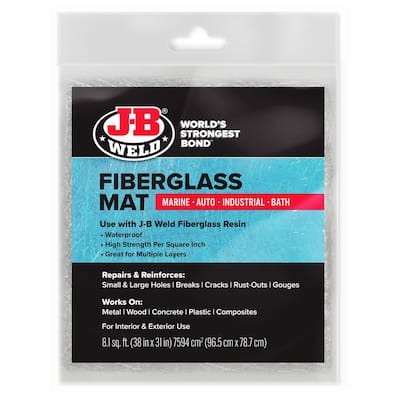 J-B Weld 8 sq. ft. Fiberglass Mat 40129