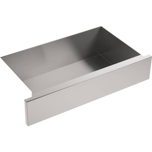 Lyric Farmhouse Undermount Apron Front Stainless Steel 34 in. Single Bowl Kitchen Sink Lyric Farmhouse Undermount Apron Front Stainless Steel 34 in. Single Bowl Kitchen Sink