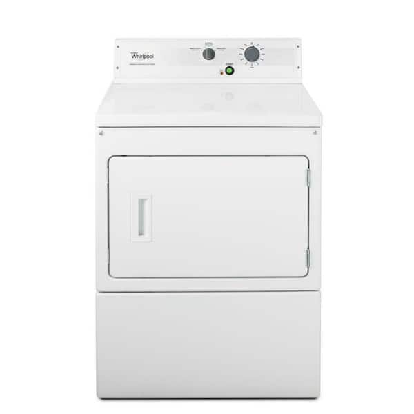 Whirlpool Heavy-Duty Series 7.4 cu. ft. Commercial Electric Dryer in White