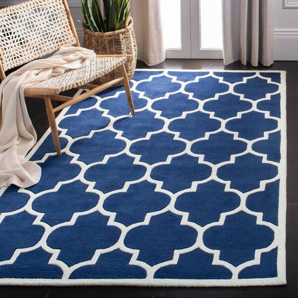 Safavieh Chatham Blue & Ivory 4' x 6' Rug