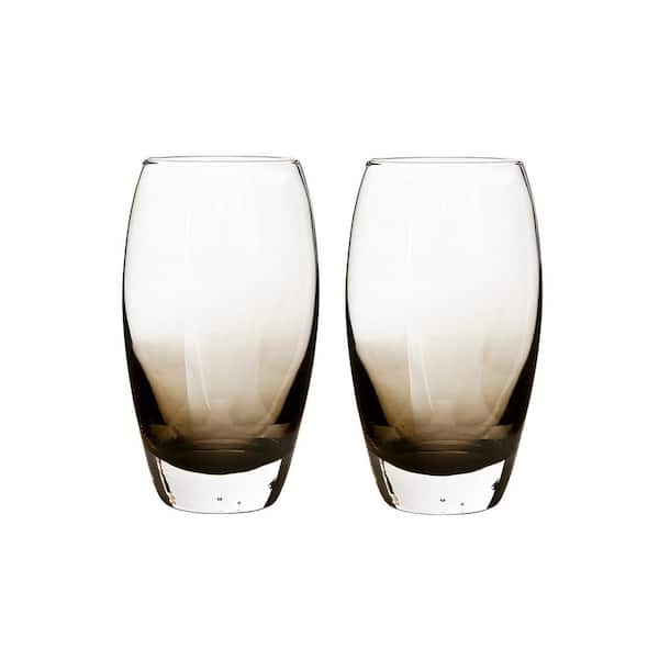 Denby Halo 18.25 oz. Clear Glass Tumblers (Set of 2)