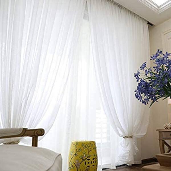 Sx 54x120 In Mosquito Netting Curtain Insect Pest Barrier For Outdoor Patio Canopy Wedding Beige Omnc54120b Sx 54x120 In Mosquito Netting, Patio Window Net Curtains