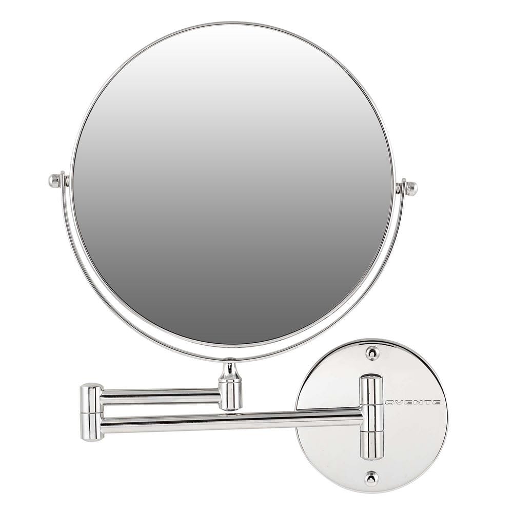OVENTE x Modern Round Framed Makeup Vanity