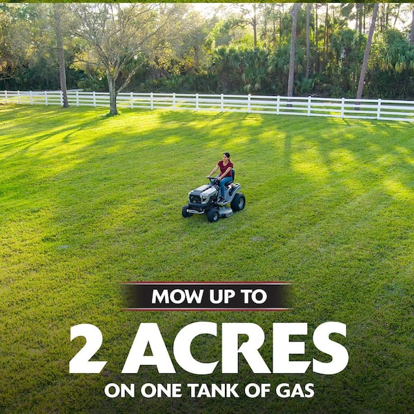 Murray - MT200 42 in. 19.0 HP 540cc EX1900 Series Briggs and Stratton Engine Automatic Gas Riding Lawn Tractor Mower