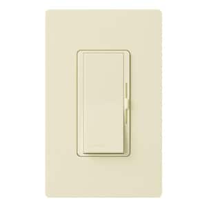 Diva Dimmer Switch for Magnetic Low Voltage, 450-Watt/Single-Pole or 3-Way, Almond (DVLV-603P-AL)