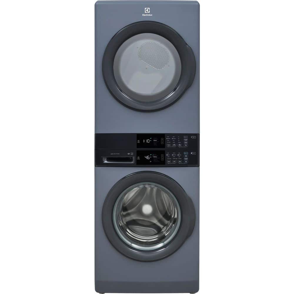 Electrolux 4.4 cu.ft. Washer 8 cu.ft Electric Laundry Center in Blue Denim with LuxCare Wash
