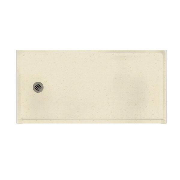 Swanstone Barrier Free 30 in. x 60 in. Single Threshold Shower Floor in Caraway Seed-DISCONTINUED