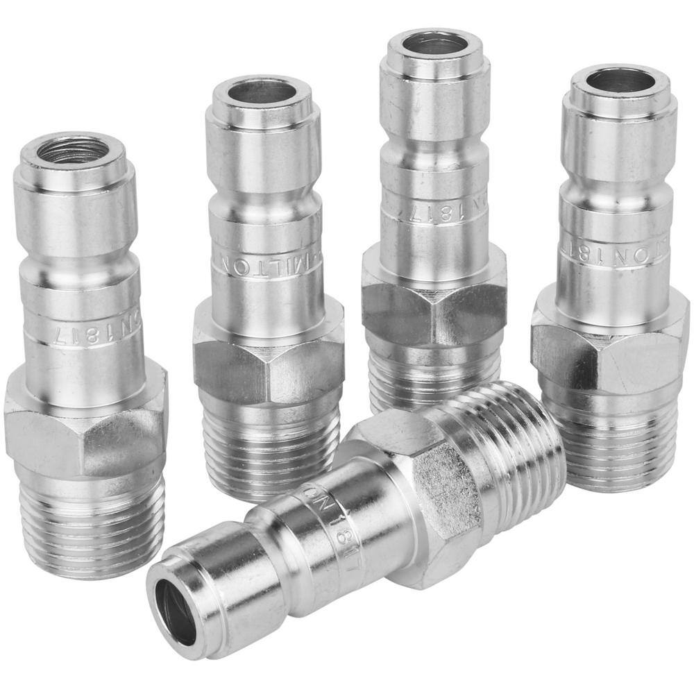 1/2 in. MNPT G Style Plug (5-Piece) price history on PriceWatchPro