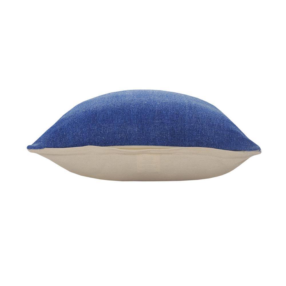 Classic Royal Blue 20" Square Throw Pillow