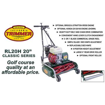 Classic Standard 20 in. 7-Blade Honda Gas Walk Behind Self-Propelled Reel Lawn Mower