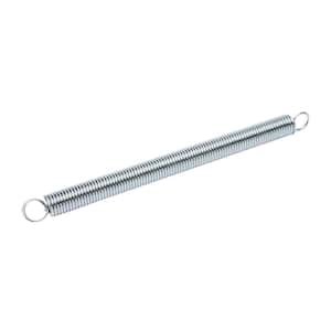 2.437 in. x 0.468 in. x 0.054 in. Zinc Extension Spring