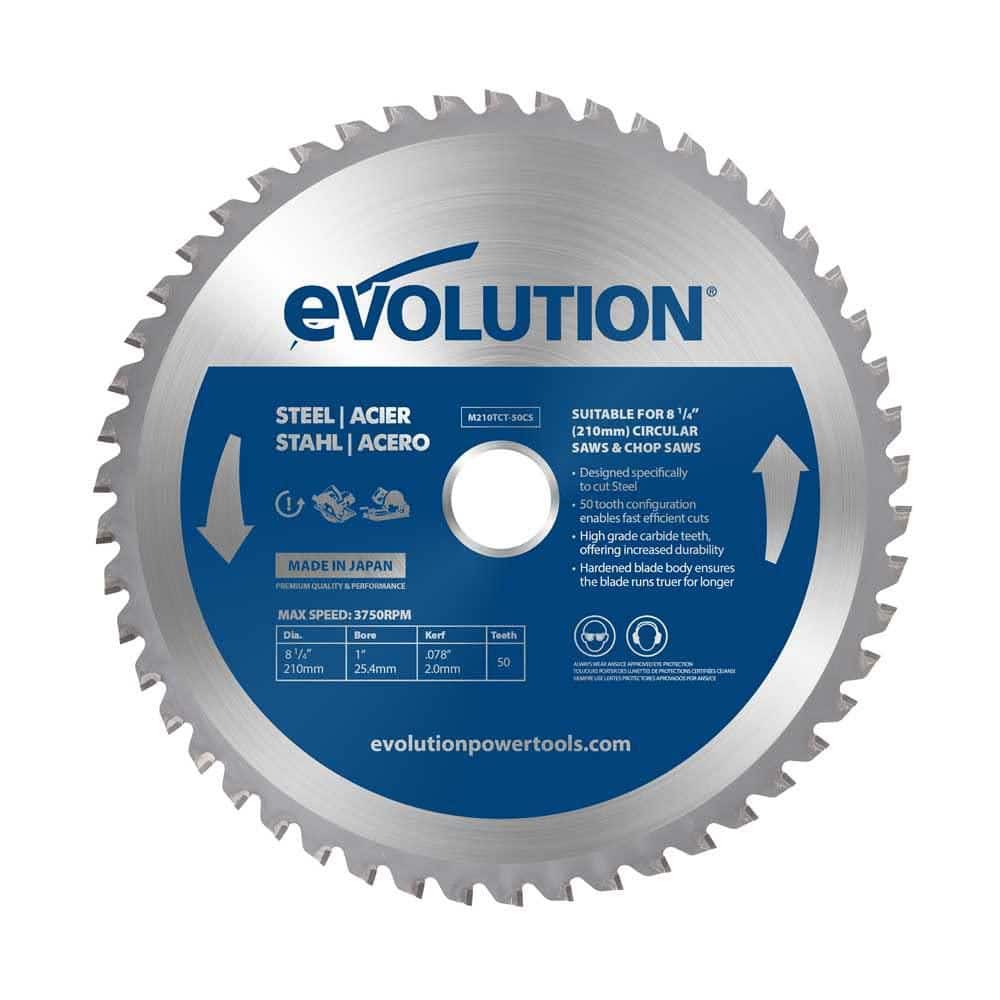 M210TCT-50CS 8-1/4 in. 50-Tooth Mild Steel Power Tool Accessory TCT Circular Saw Blade price history on PriceWatchPro