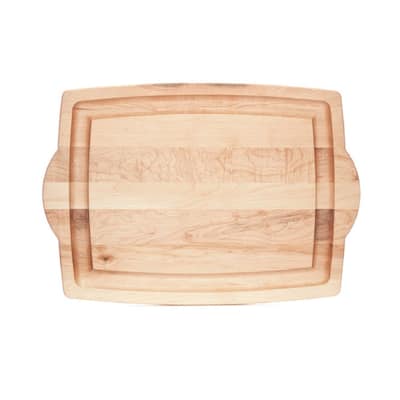 Farmhouse Maple Carving Board with Handles