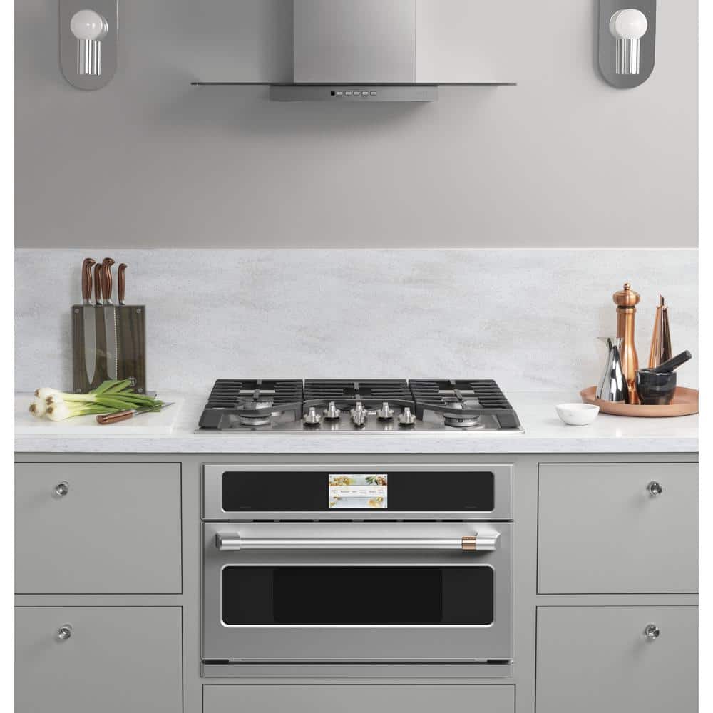 30" Stainless Steel Smart Convection Wall Oven with Microwave